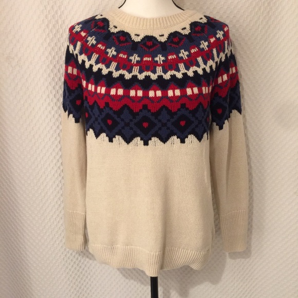 Chaps Icelandic style sweater-#394 - Picture 1 of 13